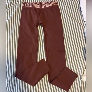 Gymshark Burgundy Leggings
